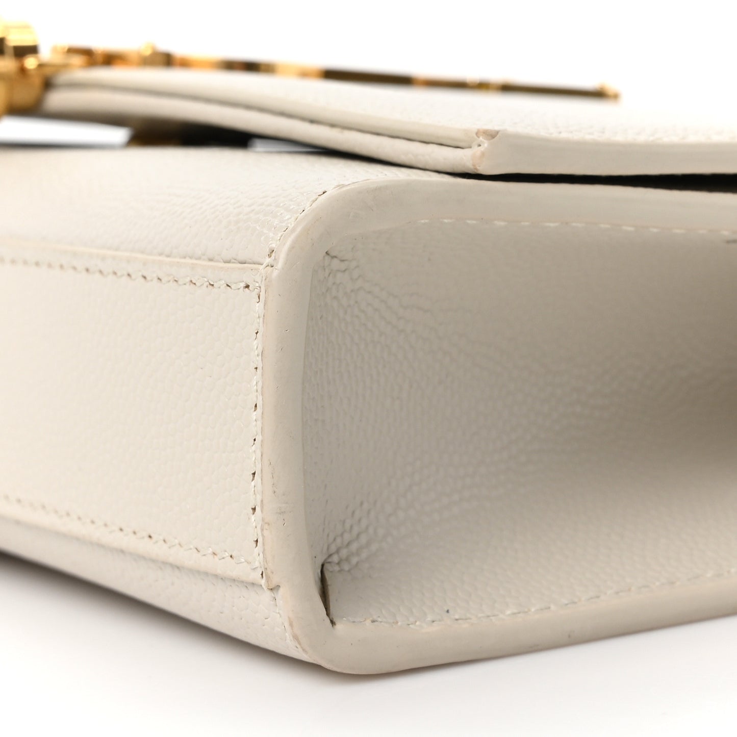 Grain De Poudre Small Classic Monogram Kate Tassel Satchel Crema Soft