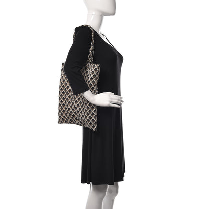 Fendi Vitello Century Nylon Bi-Color Stamp Patch Help Bag Charm Black Fragola 3 of 9
