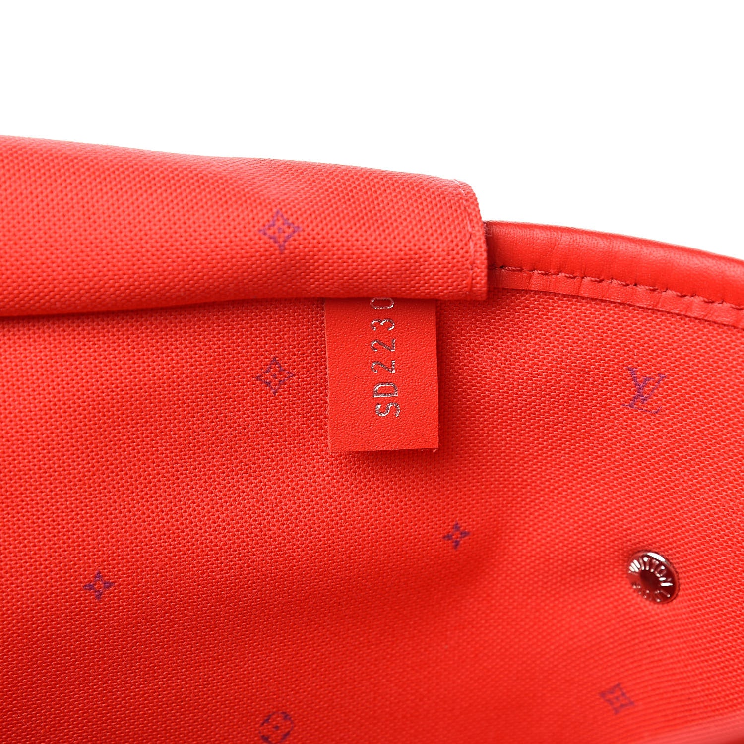 Louis Vuitton Monogram Escale Neverfull MM Rouge 8 of 12