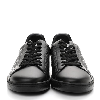 Louis Vuitton Monogram Sneakers 9.5 Black 2 of 9