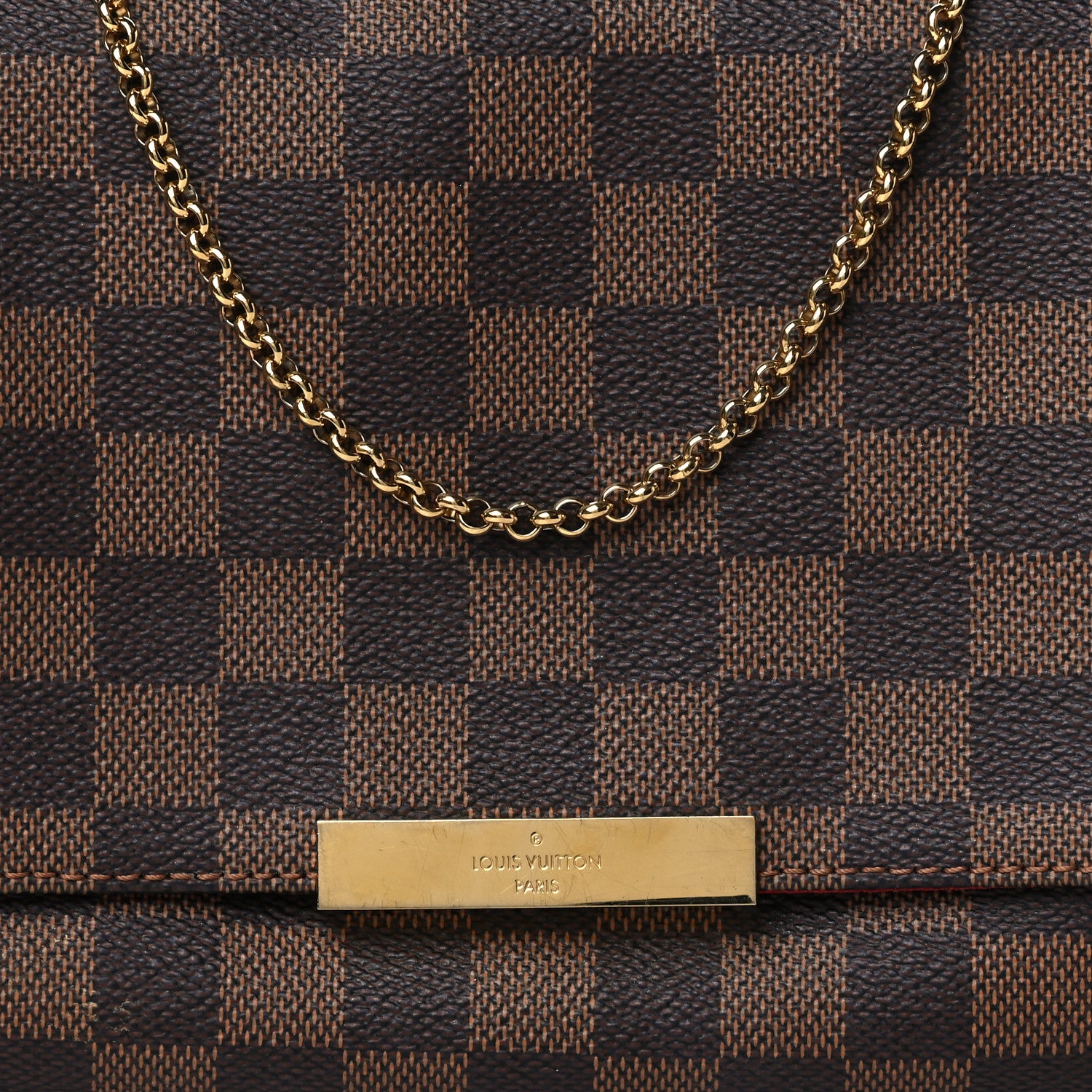 Louis Vuitton Damier Ebene Favorite MM 9 of 12