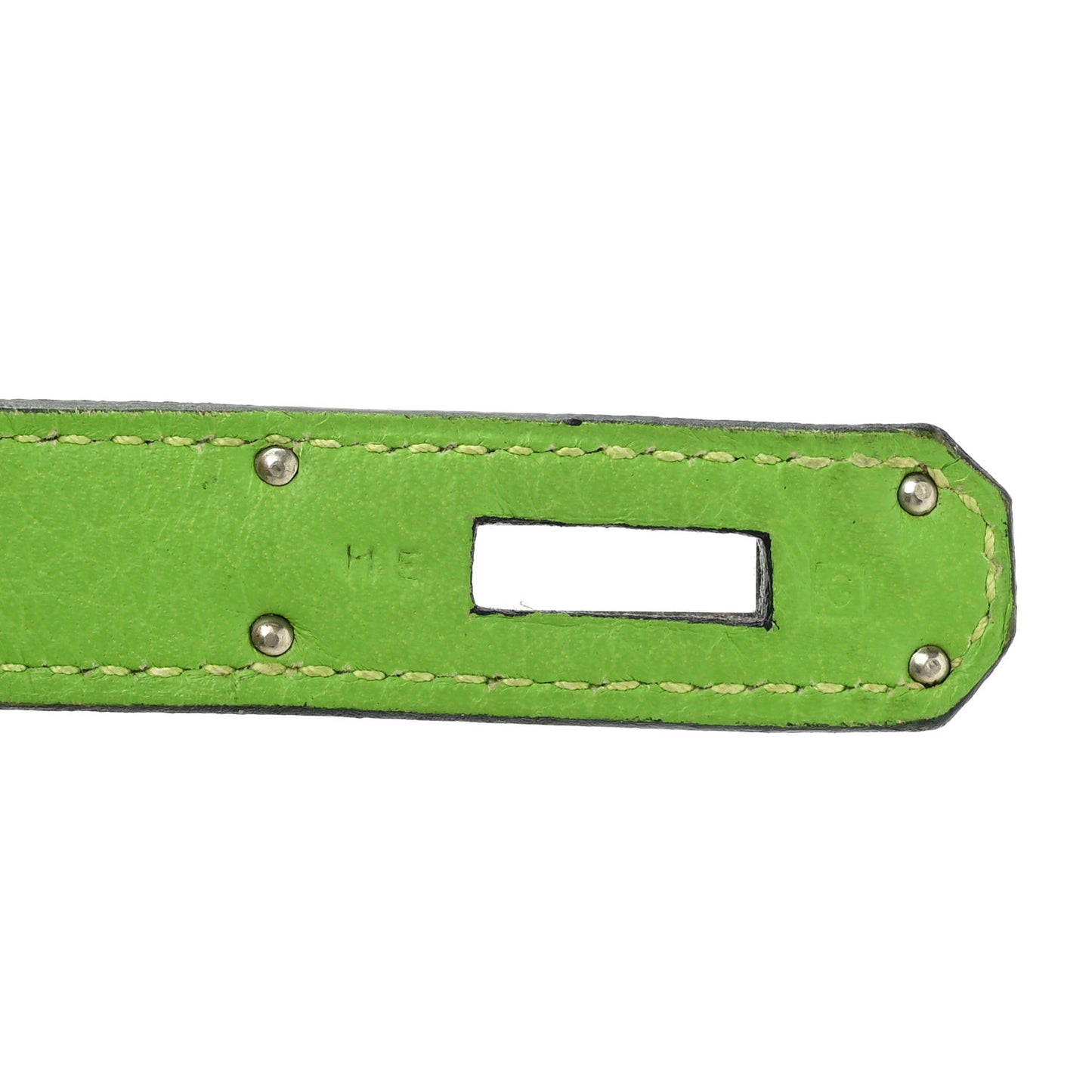 Taurillon Clemence Birkin 35 Vert Cru