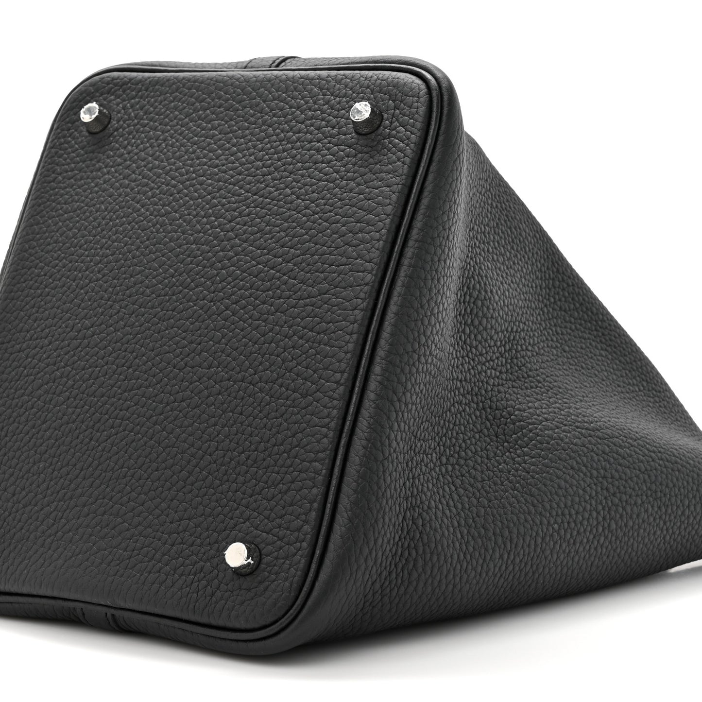 Taurillon Clemence Picotin Lock 22 MM Black