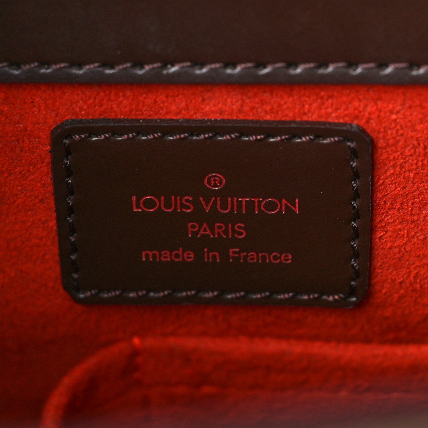 Louis Vuitton Damier Ebene Sarria Seau 6 of 8