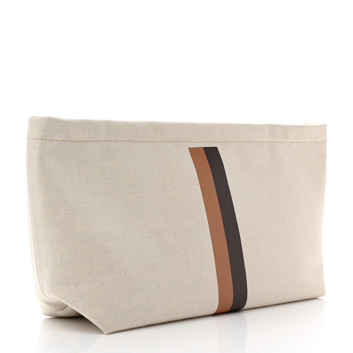 Canvas Necessaire Organizer Pouch Off White