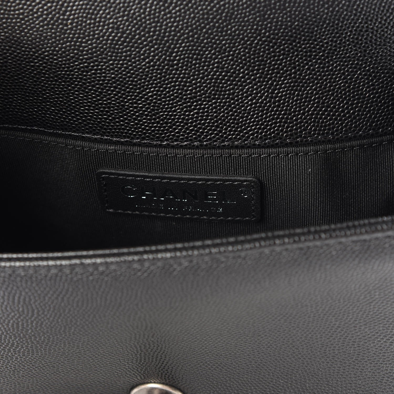 Chanel Caviar Quilted Small Boy Flap Black 7 of 9