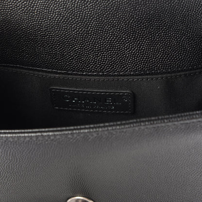 Chanel Caviar Quilted Small Boy Flap Black 7 of 9