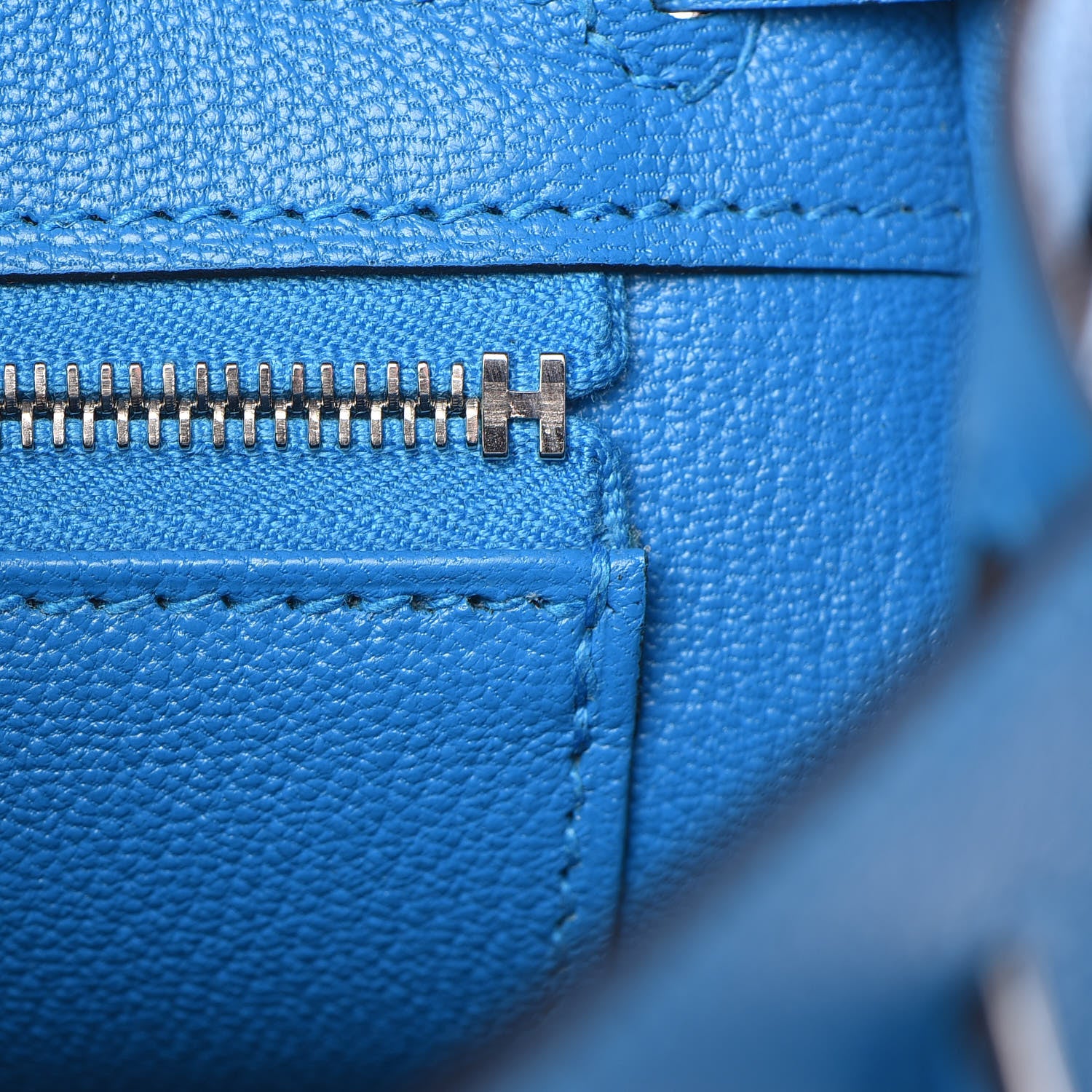 Hermes Chevre Chandra Kelly Sellier 25 Bleu Zanzibar 36 of 41