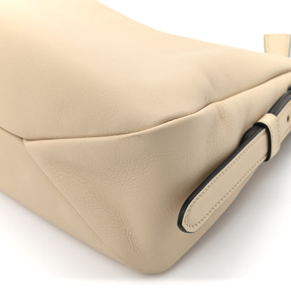 Prada Soft Calfskin Medium Aimee Shoulder Bag Travertine 23 of 23