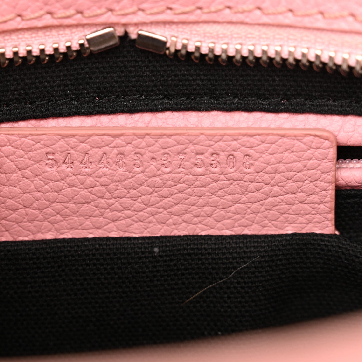 Alexander McQueen Pebbled Calfskin Mini Skull Padlock Zip Around Tote Petal 7 of 11