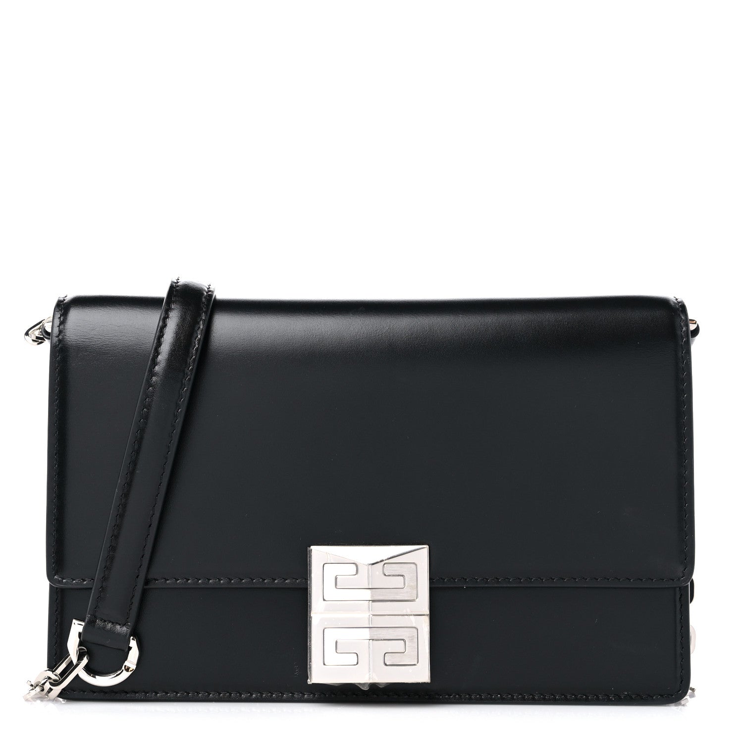 Givenchy Calfskin Small 4G Chain Crossbody Black 1 of 10