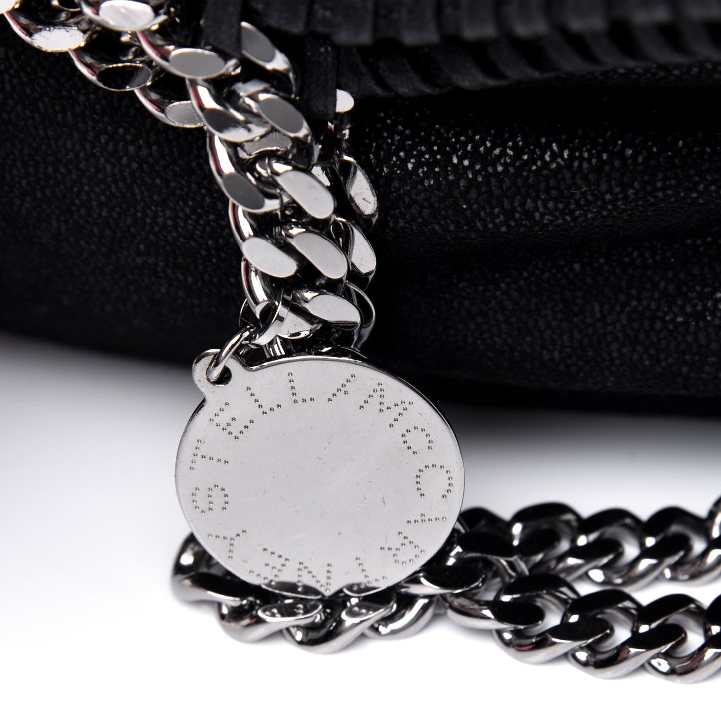 Shaggy Deer Small Falabella Tote Black