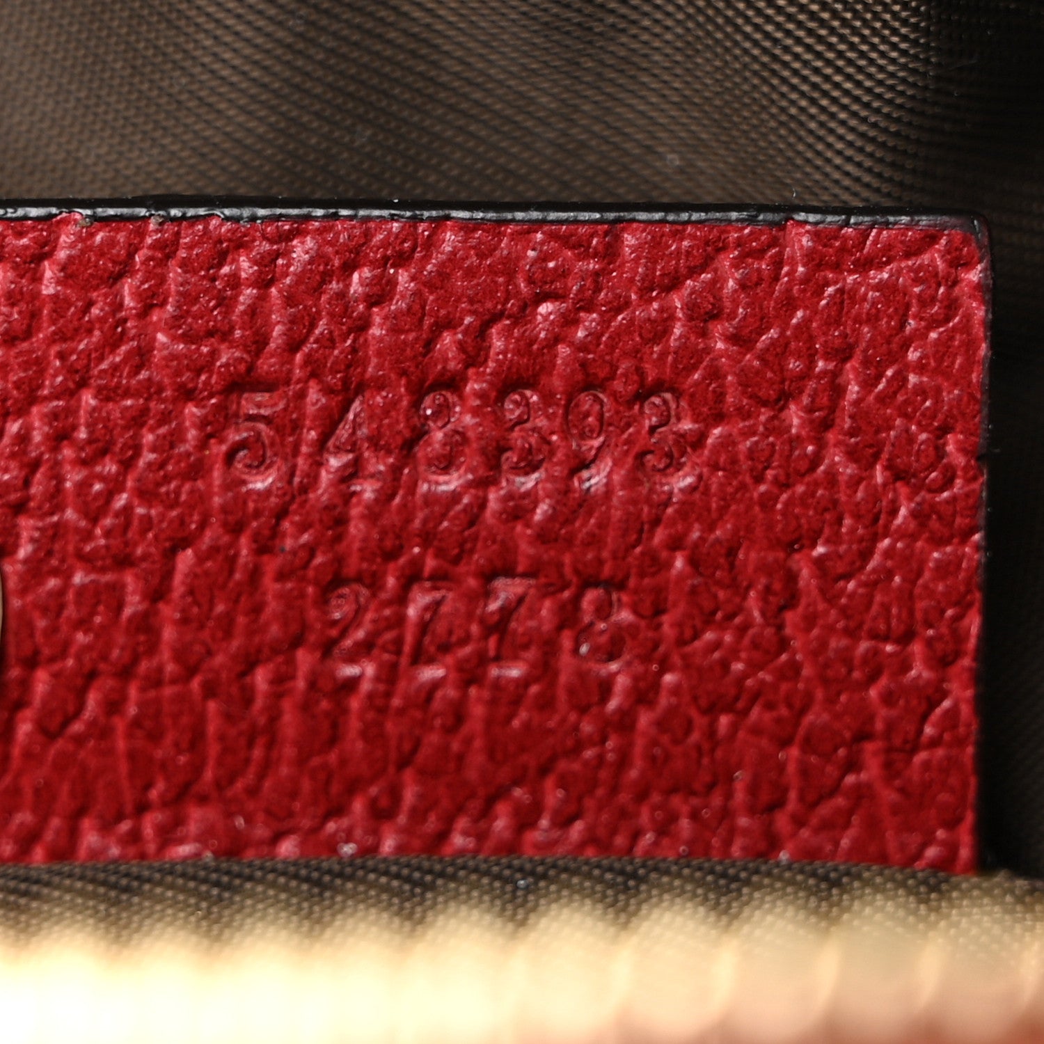Gucci Soft GG Supreme Monogram Flora Calfskin Medium Ophidia Cosmetic Case Beige Ebony Multicolor Rosso 7 of 11
