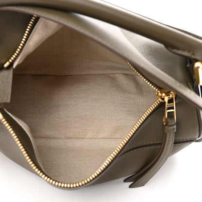 Loewe Calfskin Small Puzzle Bag Dark Khaki 4 of 9