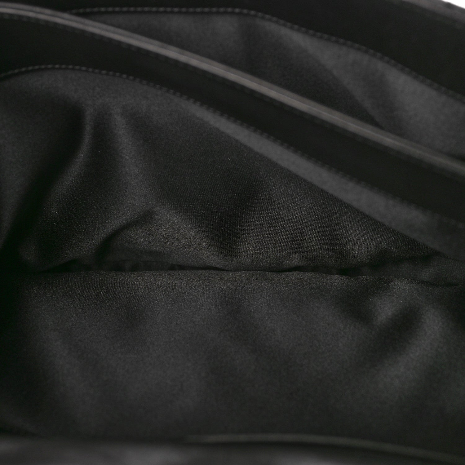 Chanel Lambskin Quilted Maxi 3 Flap Black 6 of 12