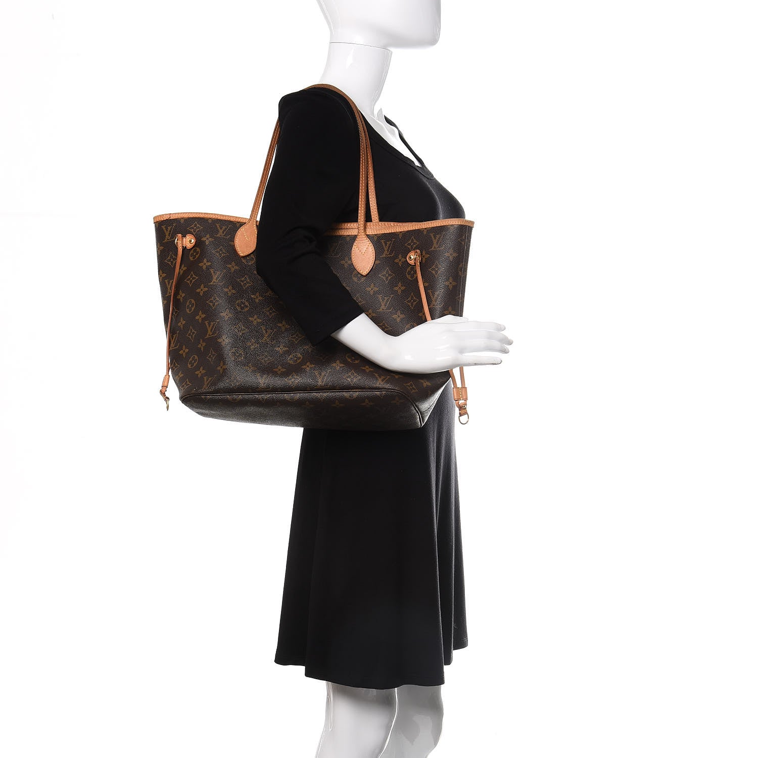 Louis Vuitton Monogram Neverfull MM 2 of 10