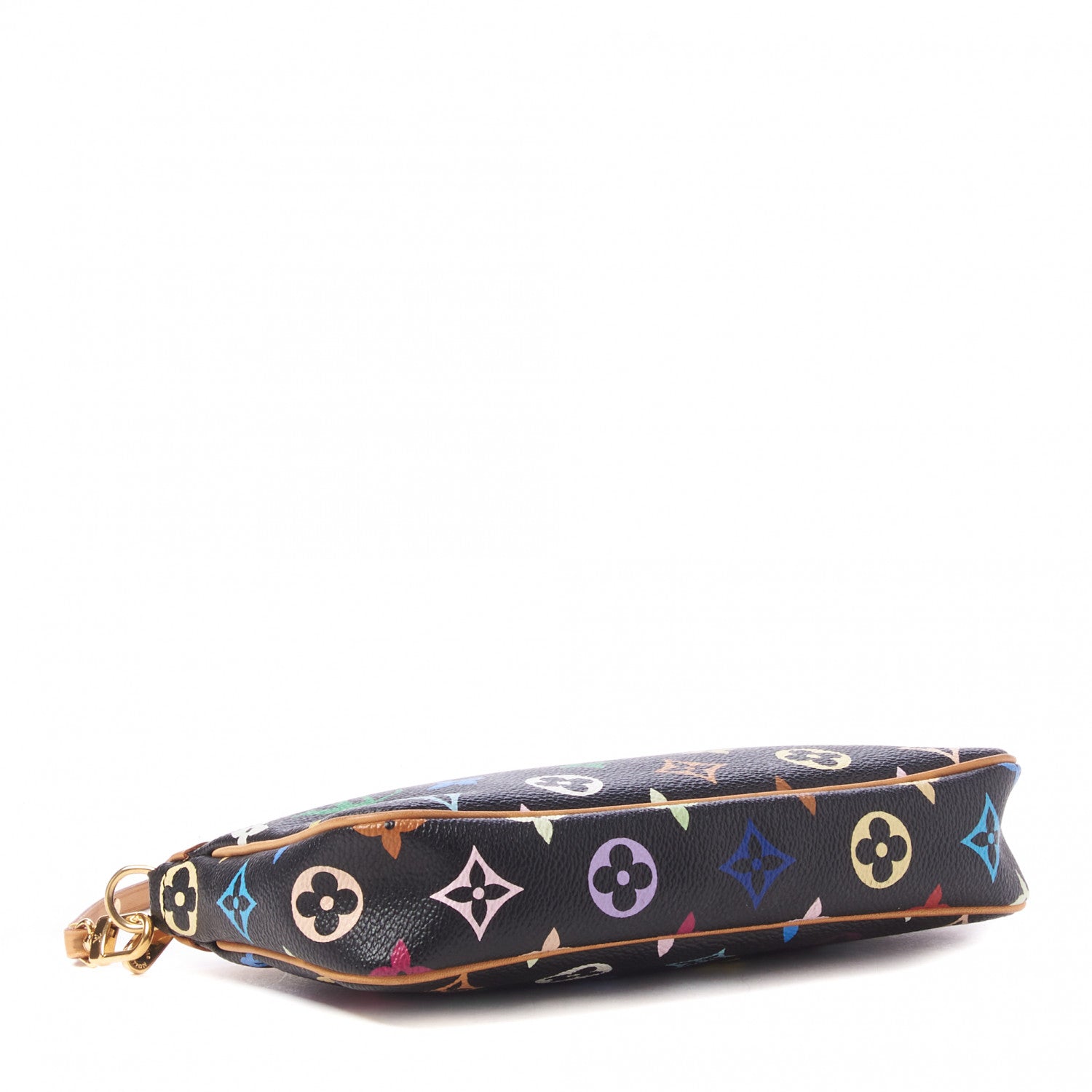 Louis Vuitton Monogram Multicolor Pochette Accessories Black 4 of 8