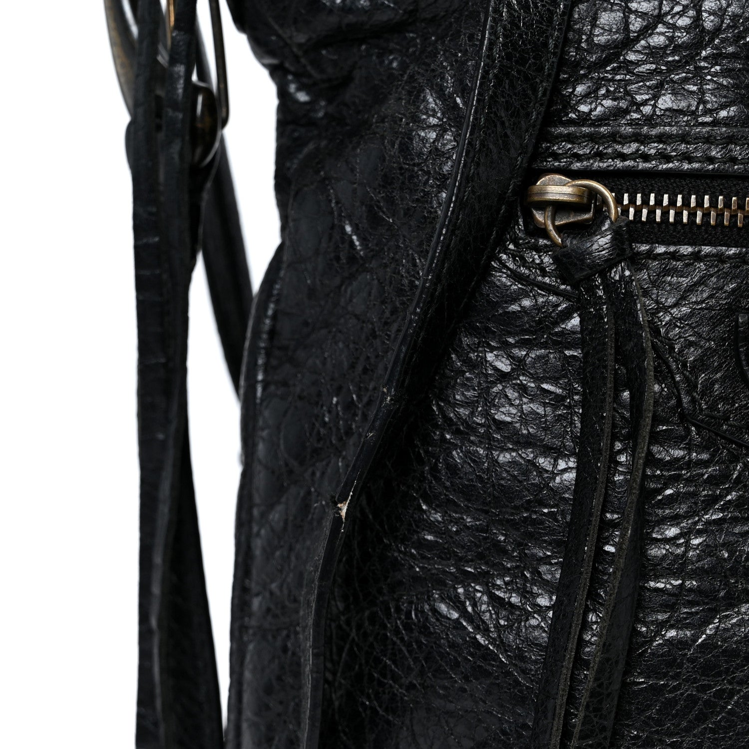 Balenciaga Agneau Classic Hardware Flat Crossbody Black 11 of 11