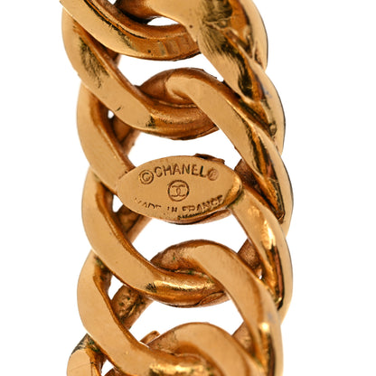 Chanel CC Chain Wide Bracelet Gold 5 of 5