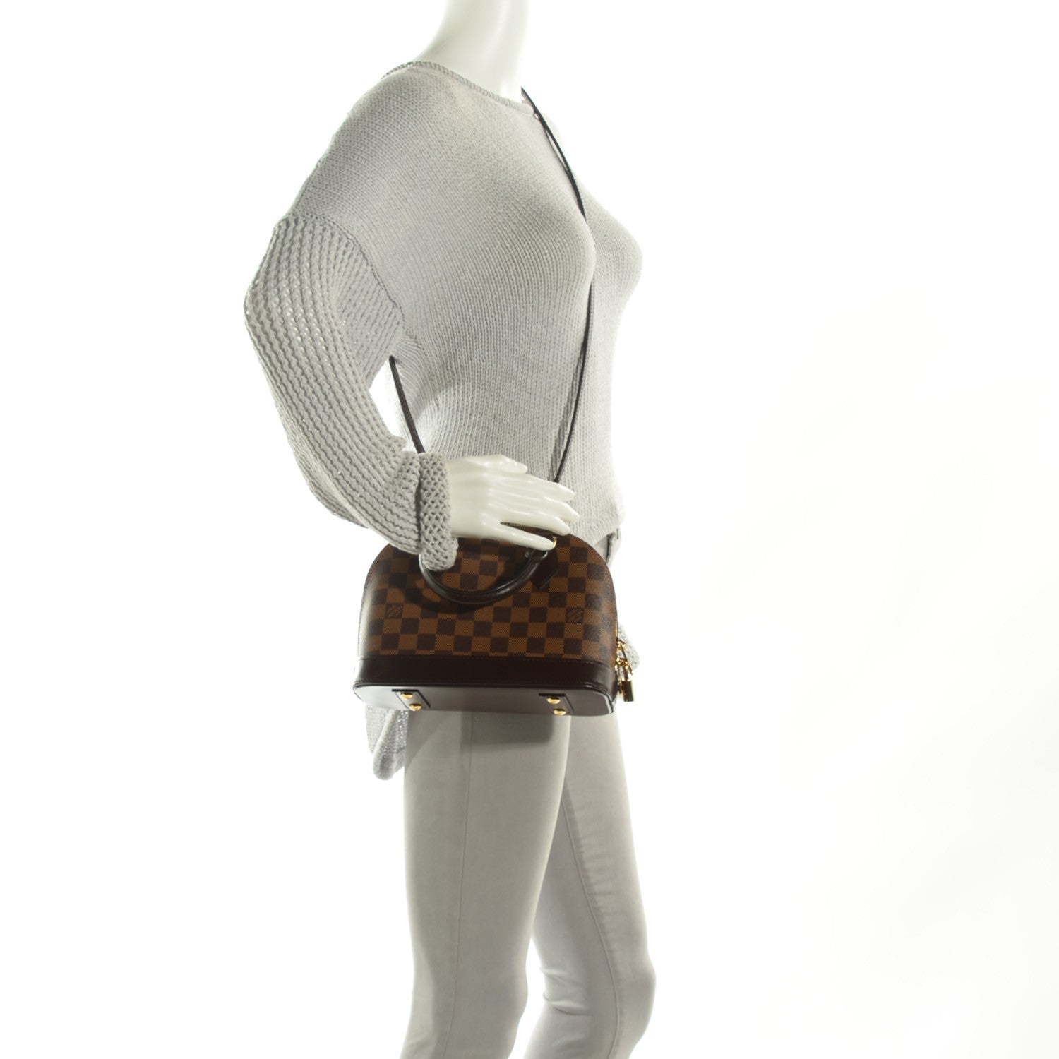 Louis Vuitton Damier Ebene Alma BB 3 of 10