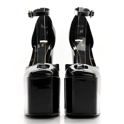 Valentino Garavani Patent DiscoBox 80/180mm Platform Pumps 39 Black 2 of 11