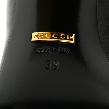 Gucci Malaga Kid Horsebit 75mm Pumps 39 Black 7 of 10