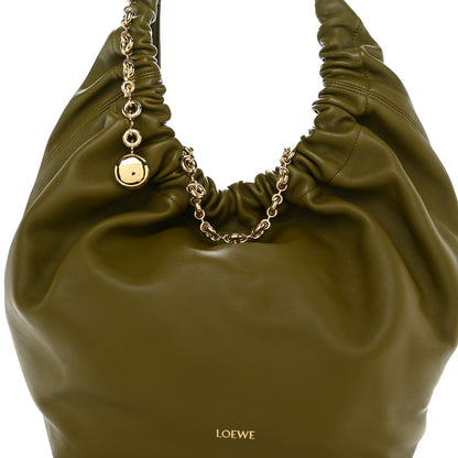 Loewe Nappa Medium Squeeze Bag Olive 7 of 9