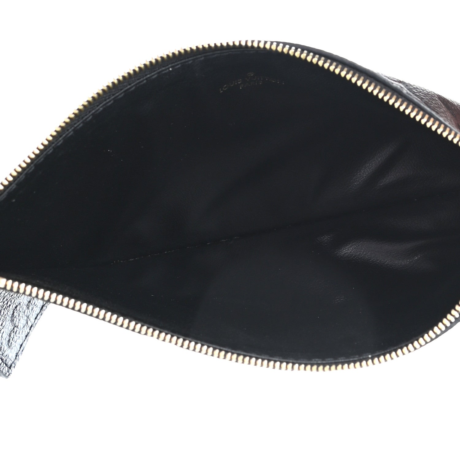 Louis Vuitton Empreinte Felicie Chain Wallet Zippered Insert Black 5 of 6