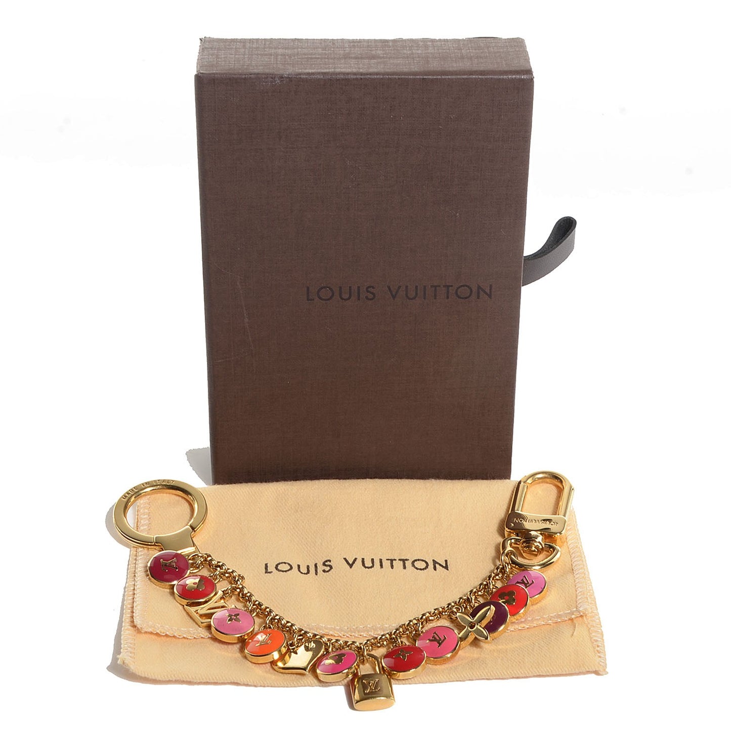 Pastilles Key Chain Bag Charm Multicolor