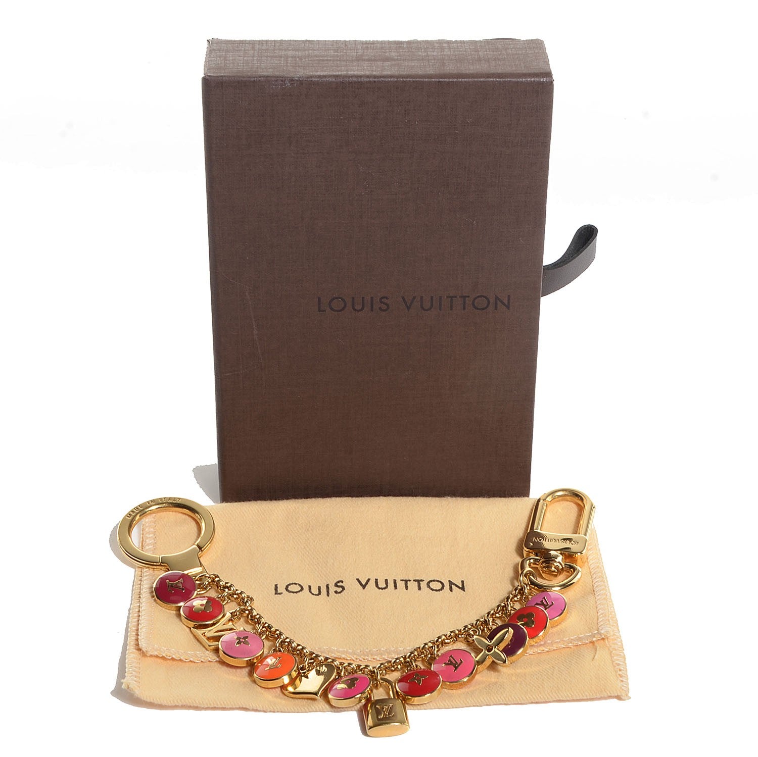 Louis Vuitton Pastilles Key Chain Bag Charm Multicolor 6 of 6