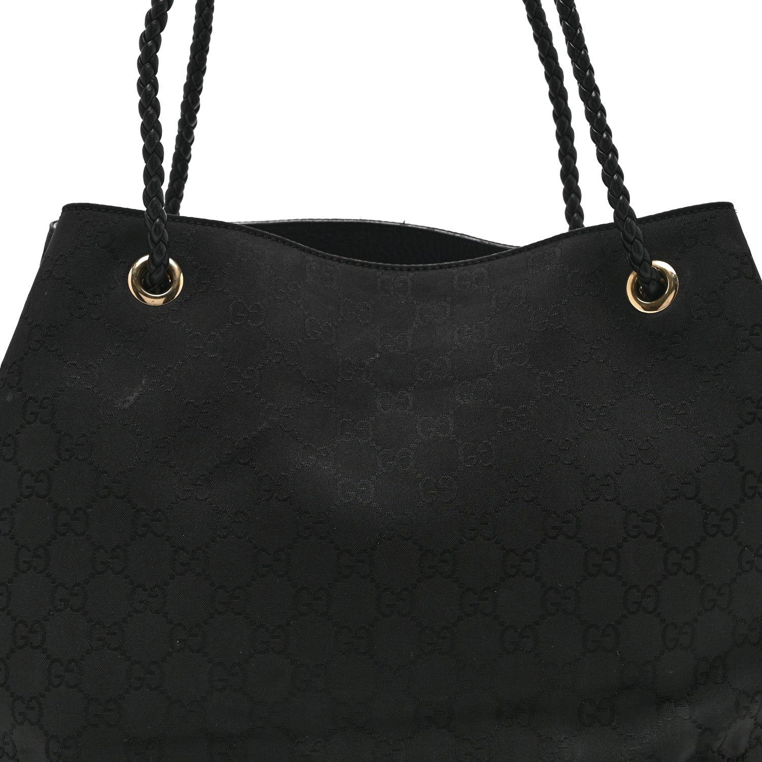 Gucci Nylon Monogram Gifford Tote Black 9 of 11
