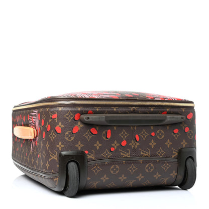Louis Vuitton Monogram Jungle Dots Pegase Legere 55 Sugar Pink Poppy 3 of 4