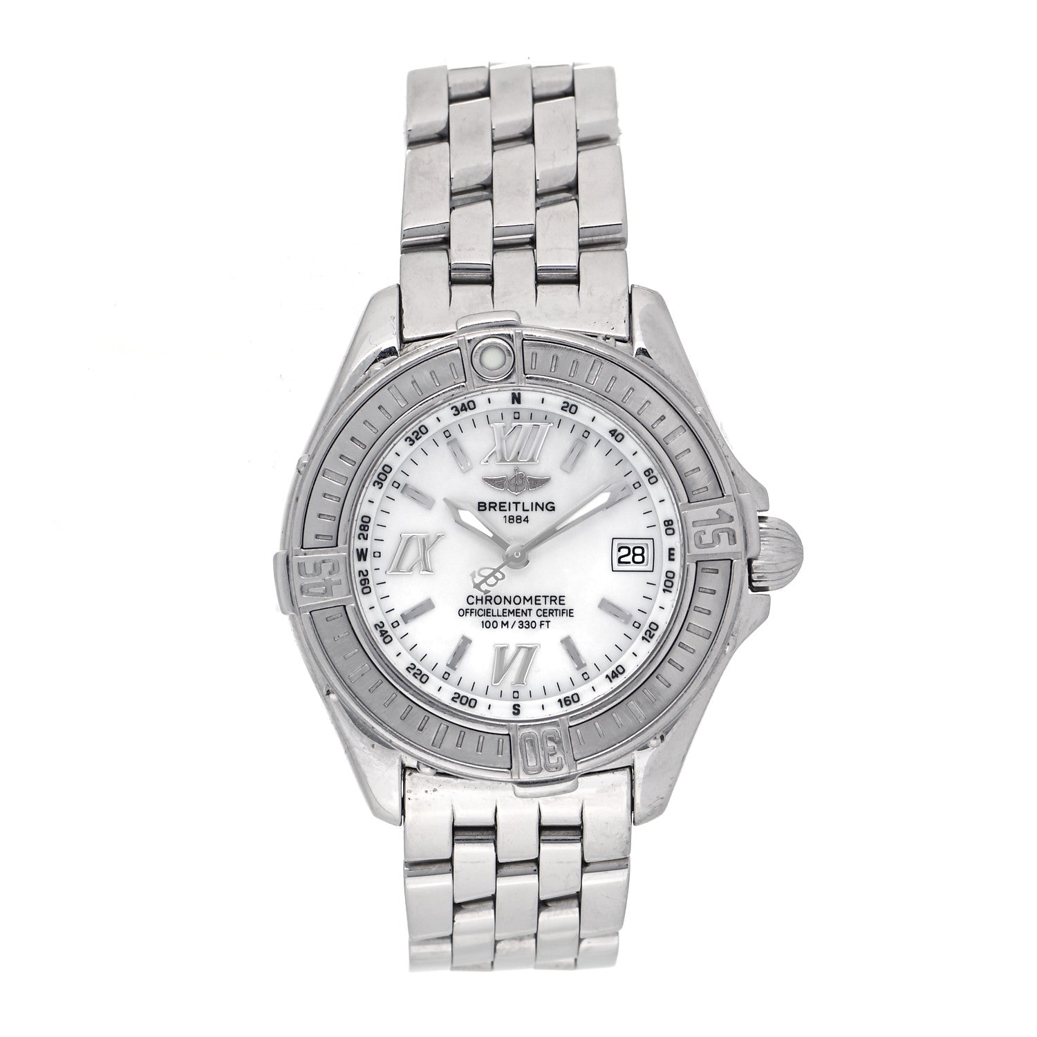 Breitling Stainless Steel 32mm Lady Cockpit Quartz Watch A71365 1 of 4