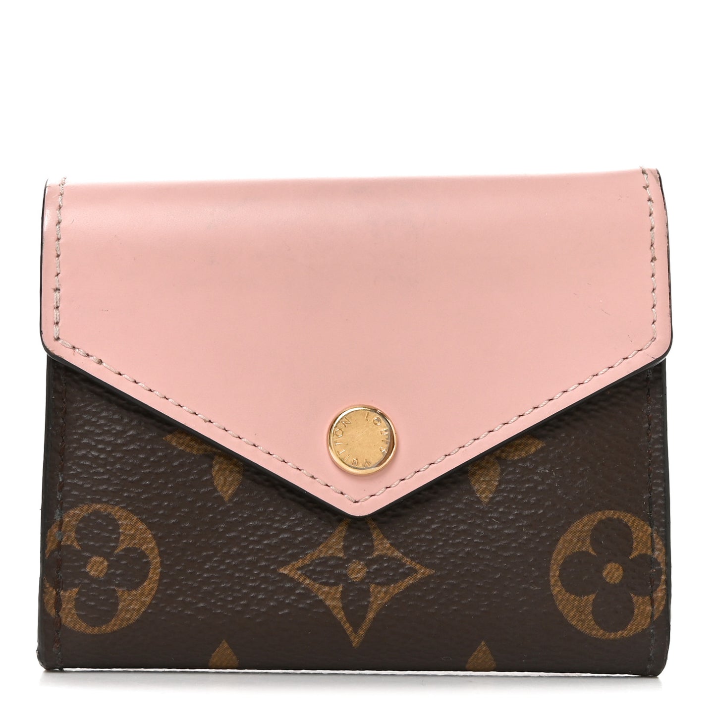 Monogram Zoe Wallet Rose Ballerine