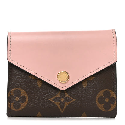 Louis Vuitton Monogram Zoe Wallet Rose Ballerine 1 of 6