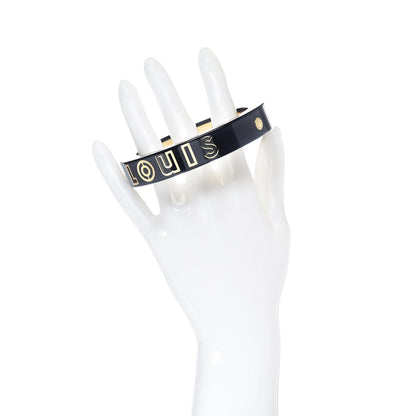 Louis Vuitton Resin Wanted Bracelet M Navy 2 of 5