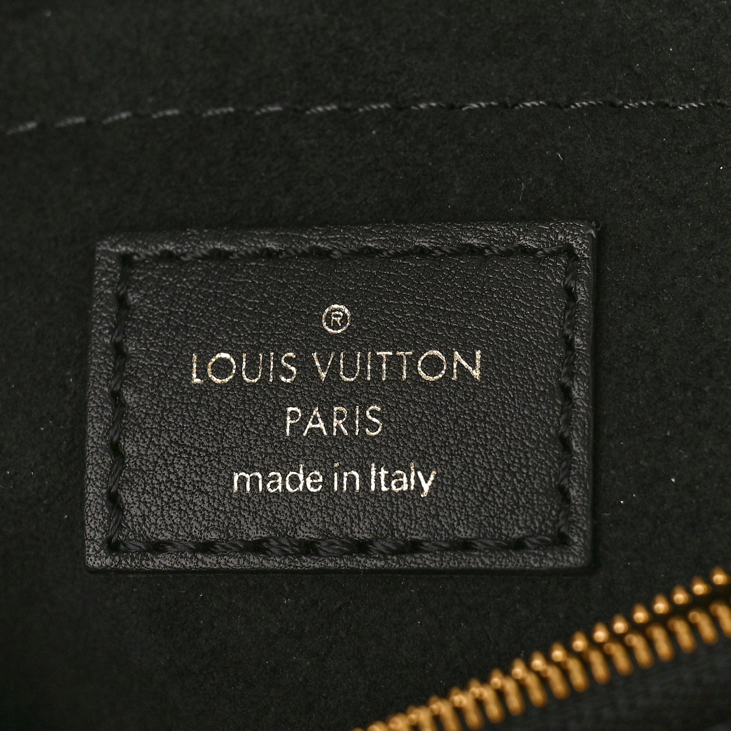 Calfskin LV New Wave Chain Bag Black