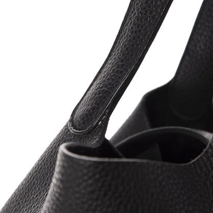 Hermes Taurillon Clemence Picotin Lock 22 MM Black 11 of 12