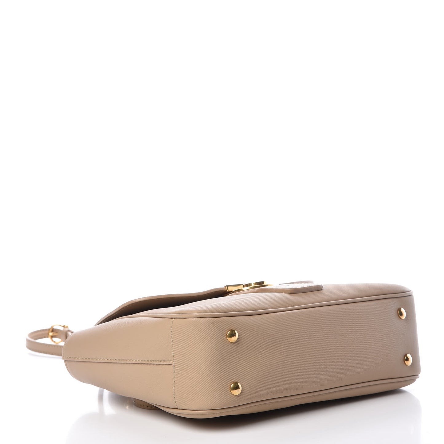 Trench Calfskin Medium DK88 Top Handle Bag Honey