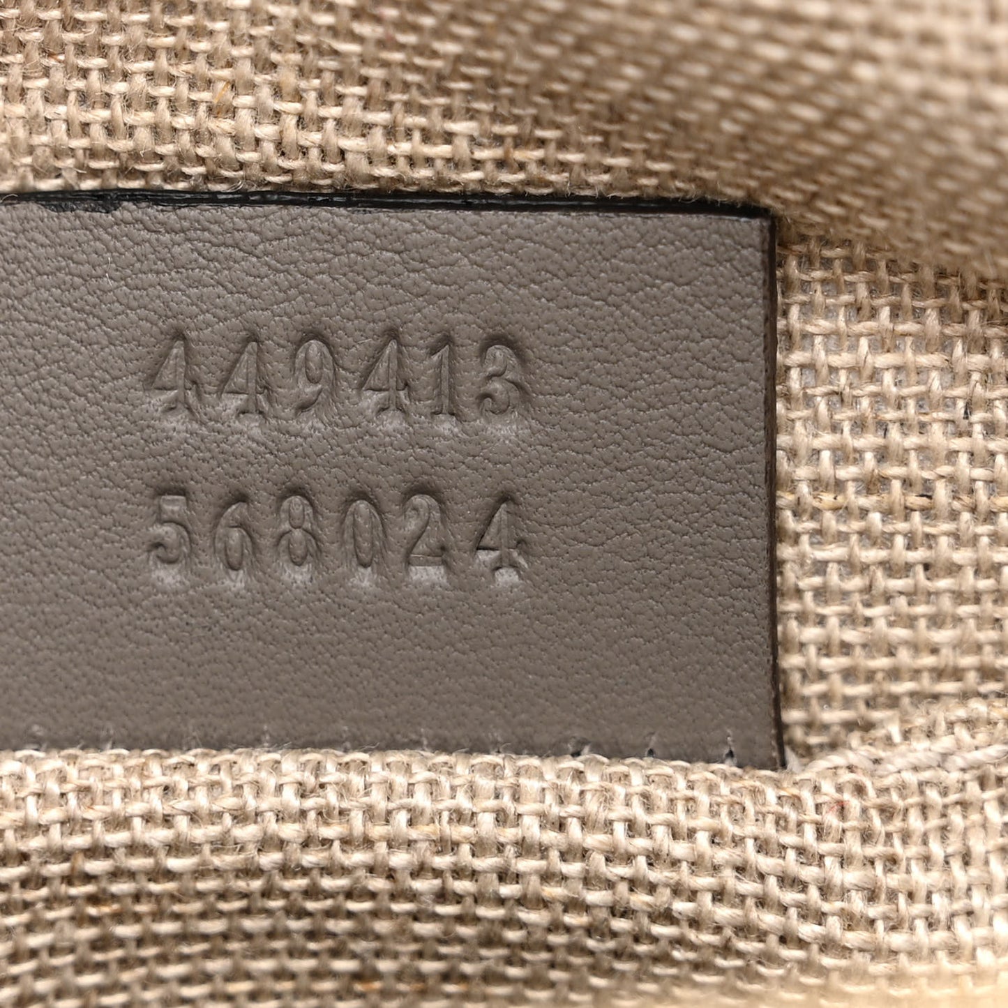 Microguccissima Mini Bree Messenger Bag Grey