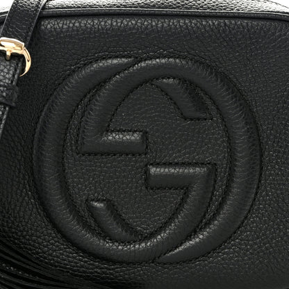 Gucci Pebbled Calfskin Small Soho Disco Bag Black 8 of 13