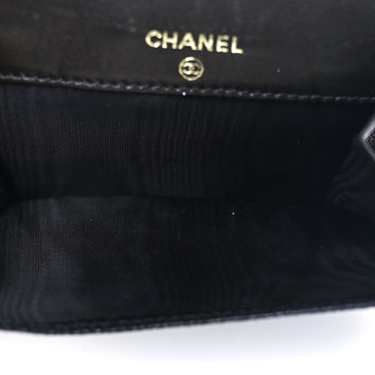 Chanel Caviar Timeless CC Compact French Wallet Black 6 of 9