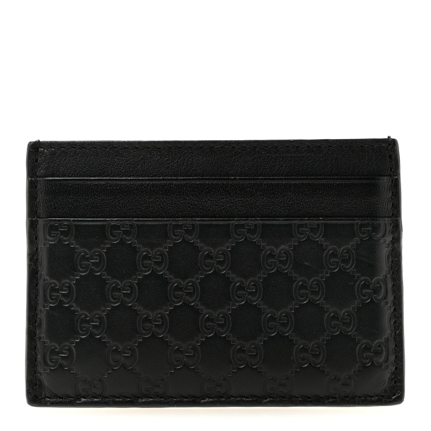 Microguccissima Card Holder Black
