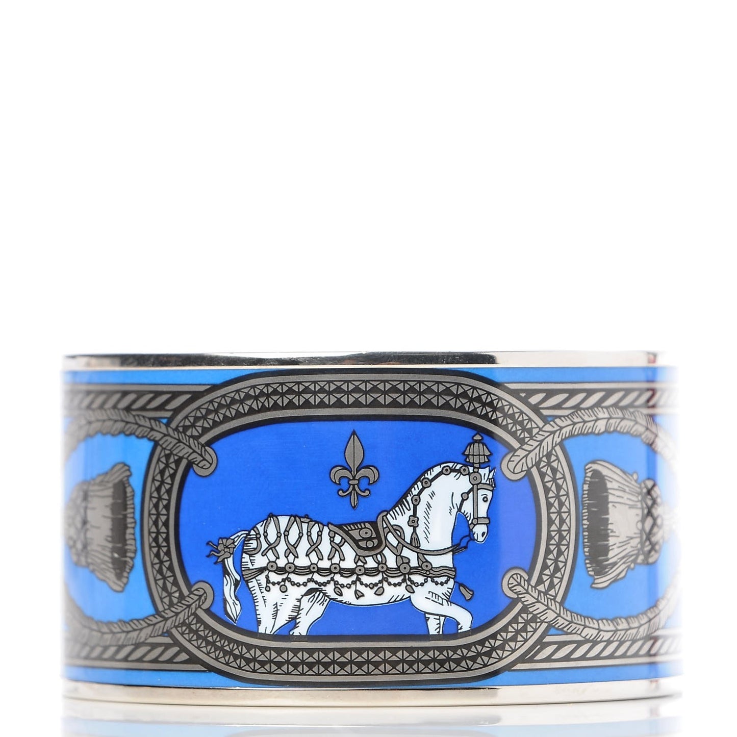 Printed Enamel Grand Apparat Extra Wide Bracelet 65