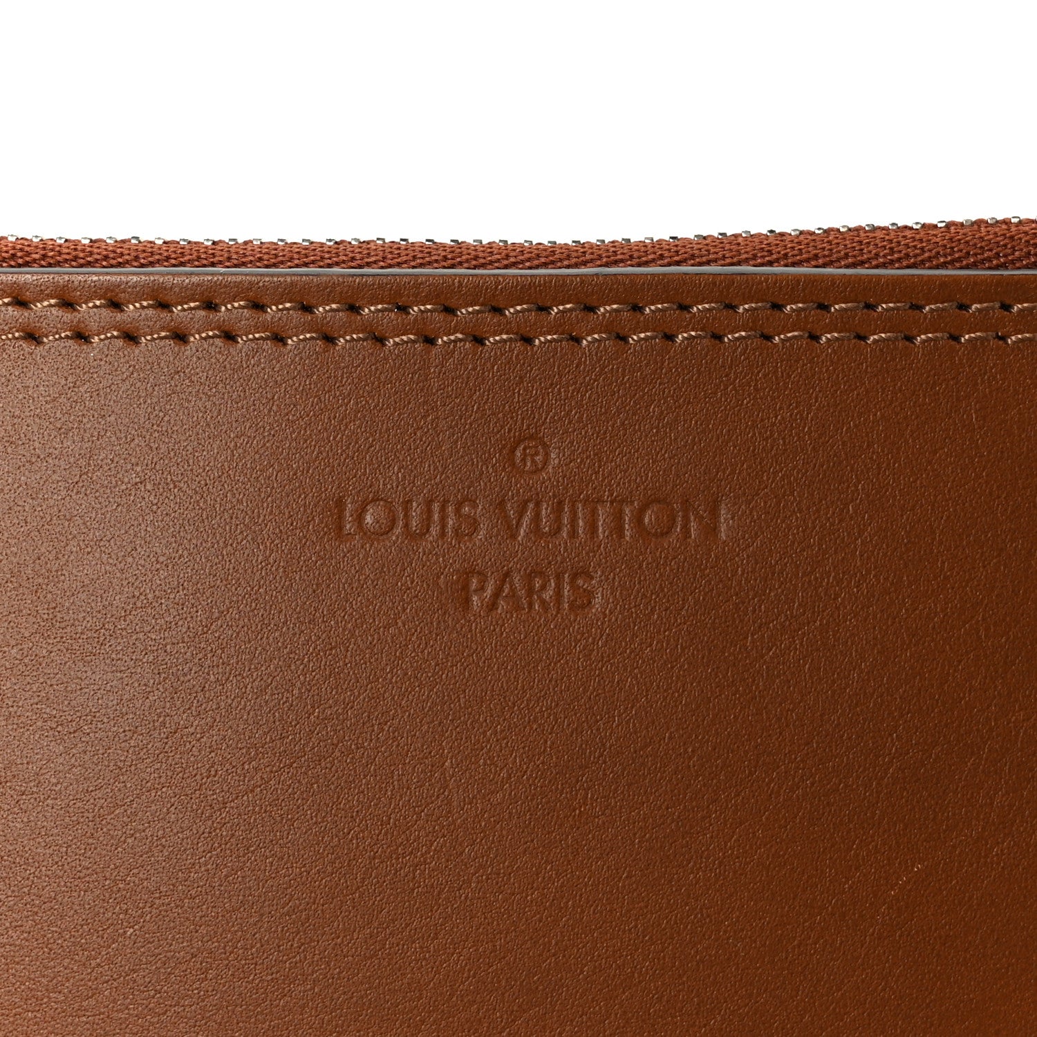 Louis Vuitton Calfskin Hina PM Pochette Pumpkin 6 of 7