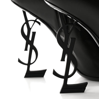 Saint Laurent Calfskin Opyum Ankle Boots 38 Black 5 of 10