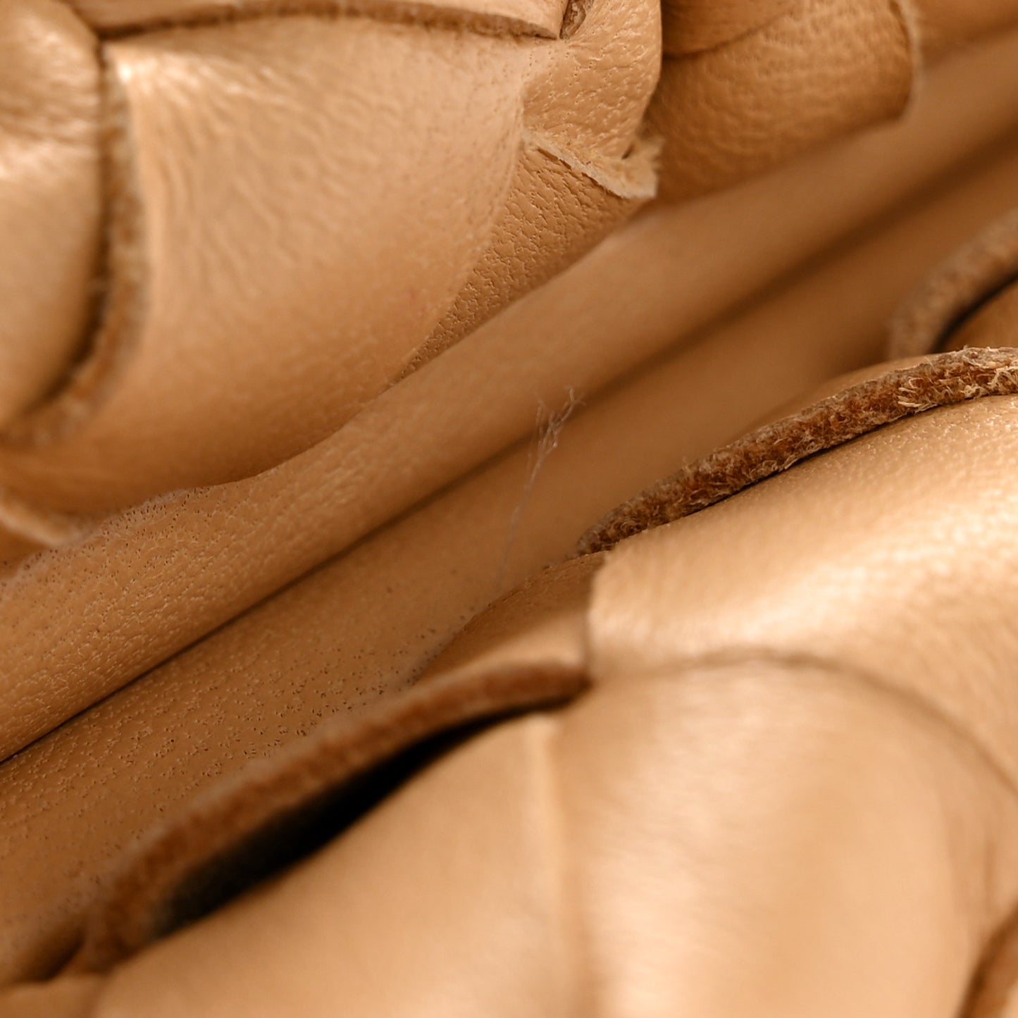 Nappa Maxi Intrecciato The Pouch Oversized Clutch Almond