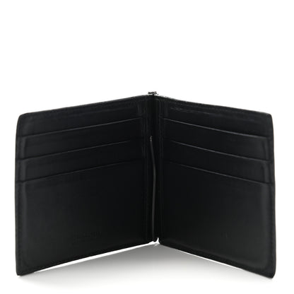 Bottega Veneta Nappa Intrecciato Bi-Fold Money Clip Wallet Black 5 of 10