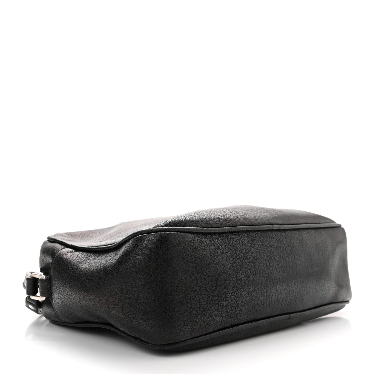 Saint Laurent Lambskin Monogram Embossed Small Lou Camera Bag Black 4 of 11