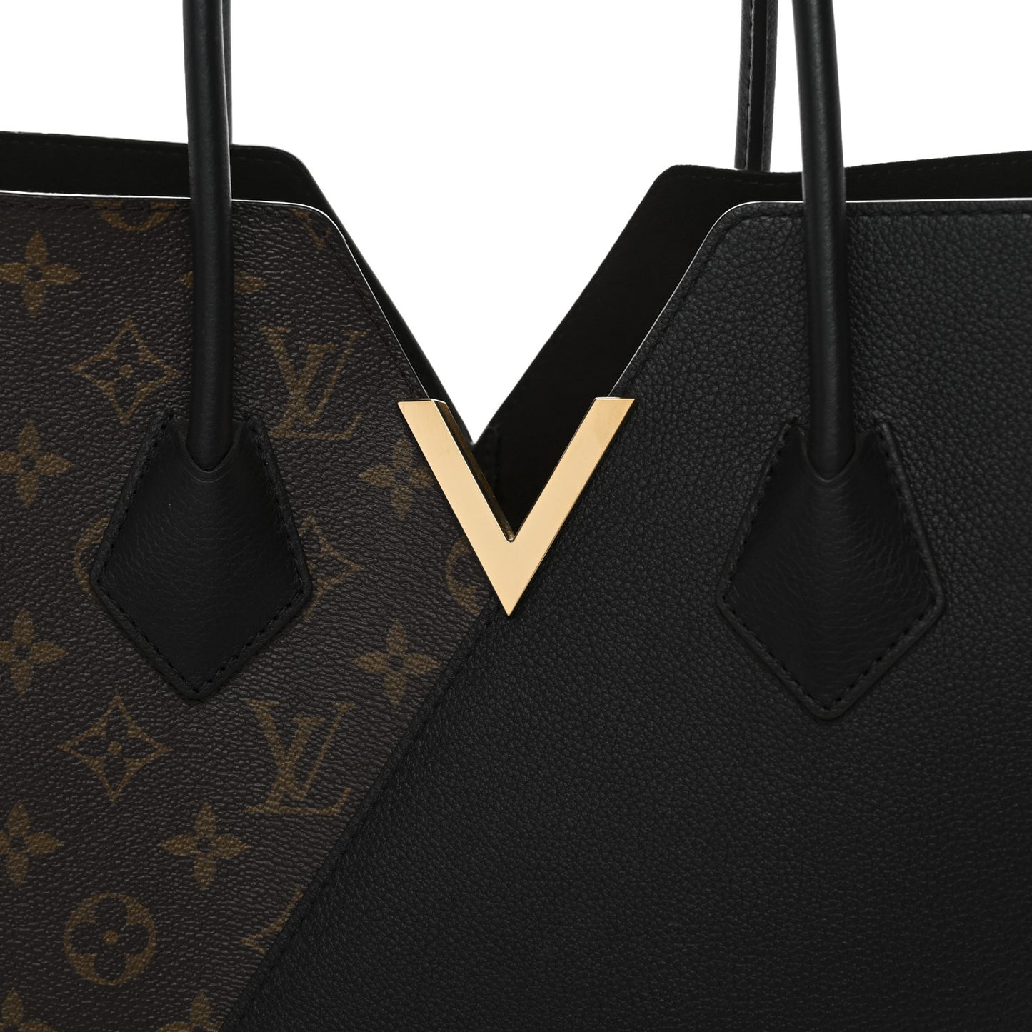 Calfskin Monogram Kimono Tote Black